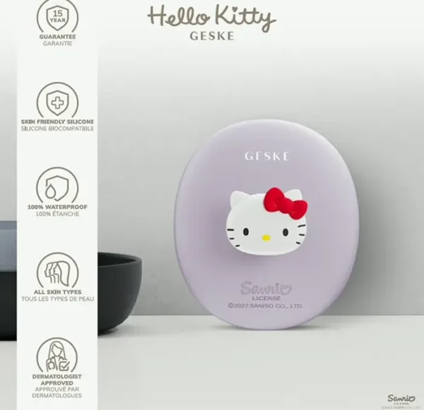 GESKE Smart Facial Cleaner w/ Hello Kitty
