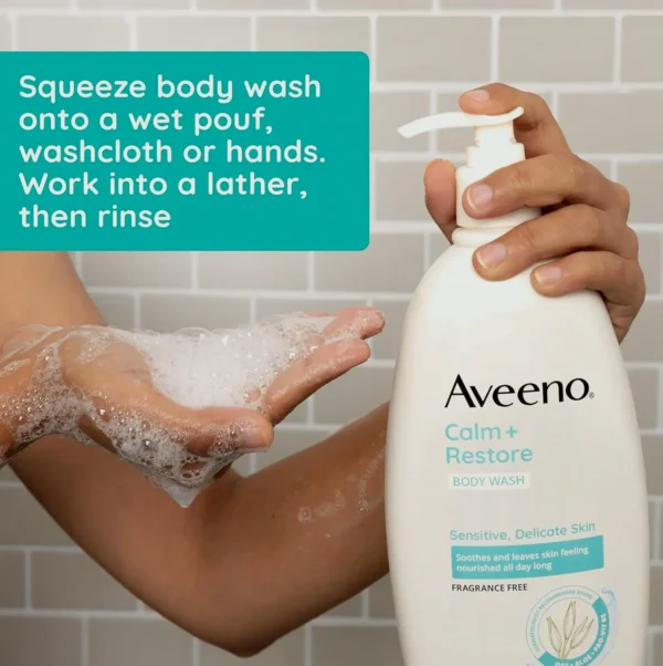 Brand Soothing Daily Body Cleansing for Sensitive, Gentle Cleanser