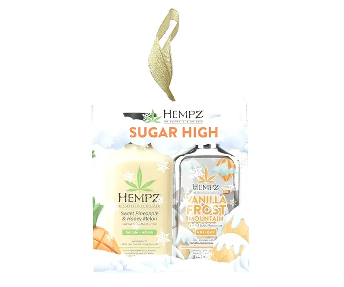 Herbal Floral Banana & Vanilla Icy Body Lotion Set