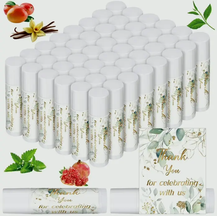 Charmz Gift Lip Care Set with Mixed Fruit Flavors for Event Favors