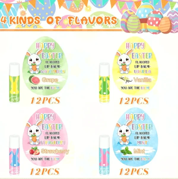 48 Pcs Lip Moisturizers Bulk