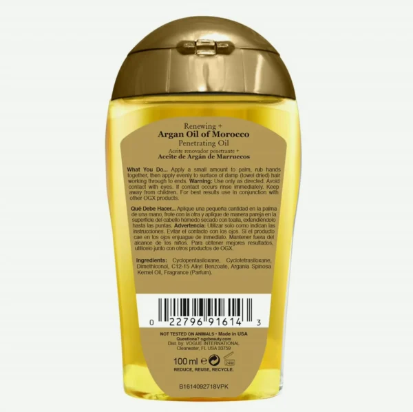 OGX's Argan Oil Treatment Applicator, For All Hair Types, 3.3 Fluid Ounces