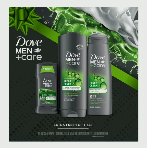 Men's Care Present Kit - Shampoo & Conditioner 2-in-1, Skin Wash