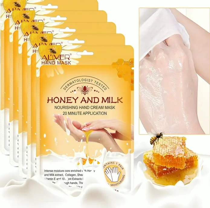 Moisturizing Hand Mask Gloves for Dry, Rough Skin Care