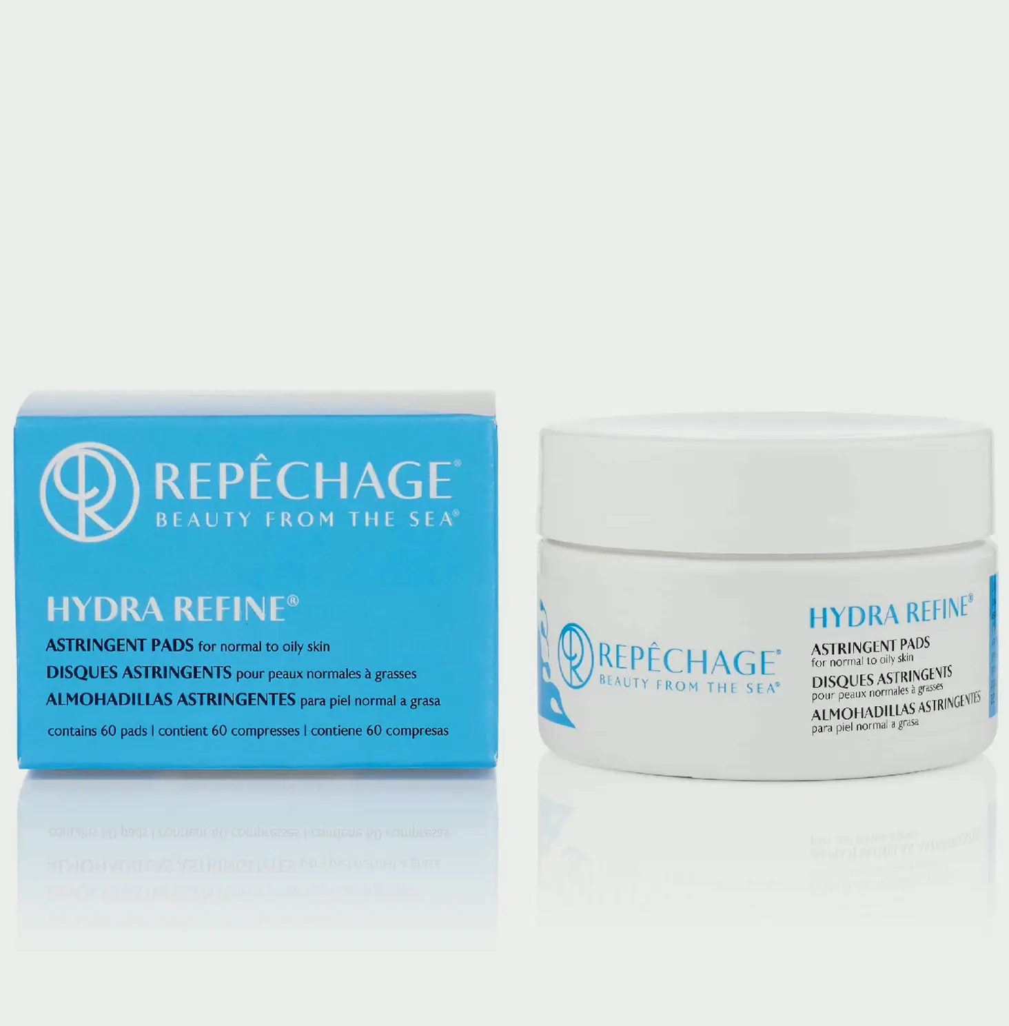 H. Refine Astringent Pads Cotton Pads for Oily