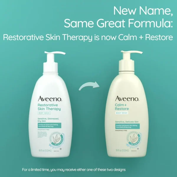 Brand Soothing Daily Body Cleansing for Sensitive, Gentle Cleanser