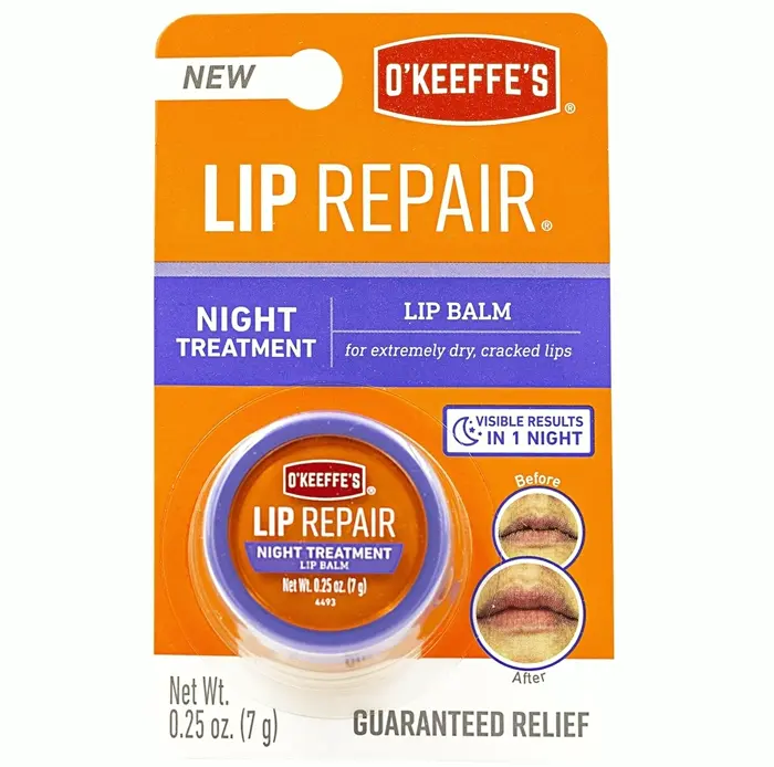 O'Keeffes Night Lip Balm Treat, 0.25 Ounce