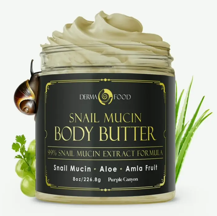 Snail Mucin Body Butter 8oz | Radiant Skin