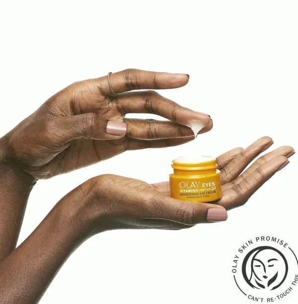 Olay Vit C + Peptide 24 Eye Gel, Fragrance-Free, 0.5 oz