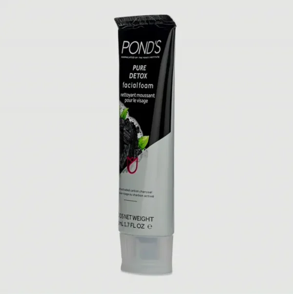 Pond’s Purifying Face Wash featuring Charcoal, 4-Pack (1.7)