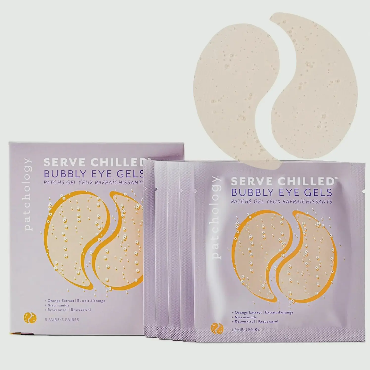Refreshing Eye Patches  Featuring Vitamin C - 5 Pairs
