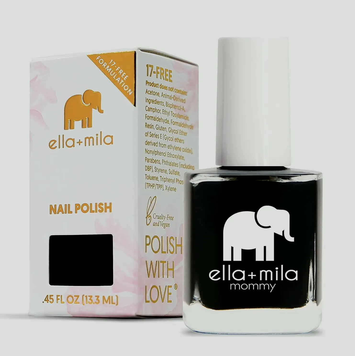 ella and mila Pro Manicure Lacquer - Fast Dry, Long-Lasting & Chip-Resistant Polish
