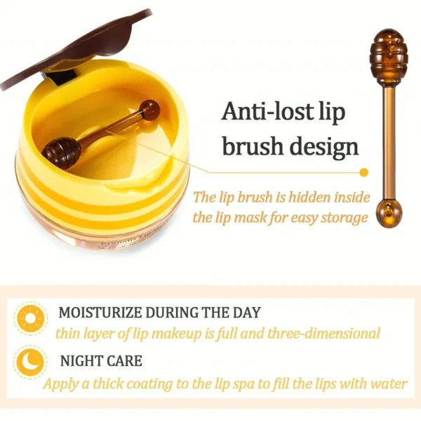 Natural Mouth Moisturizer Pot, 4 Pieces Mixed Flavors