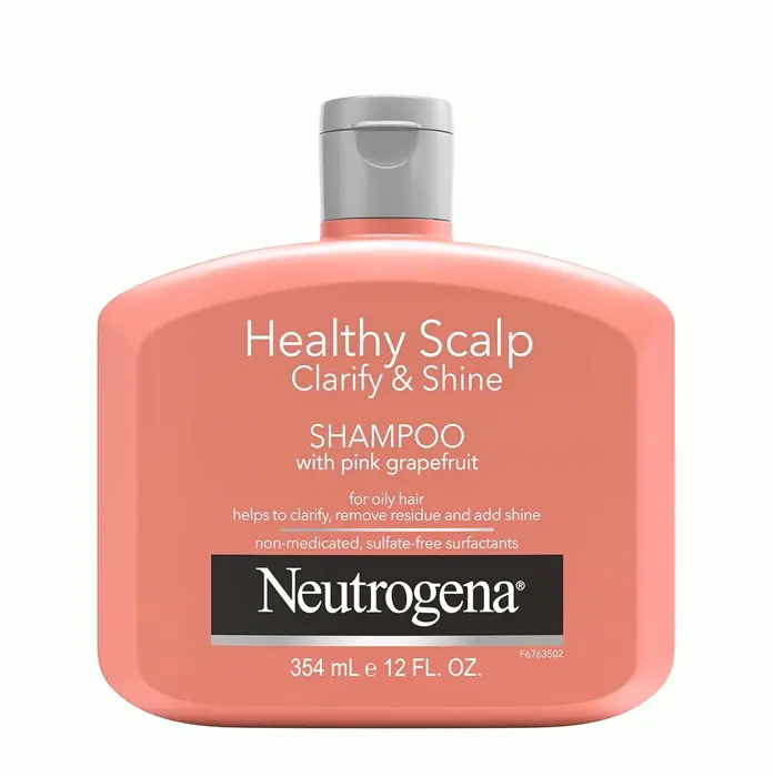 Clarify & Shine Exfoliating Shampoo for Oily Hair and Scalp - Grapefruit 12 oz