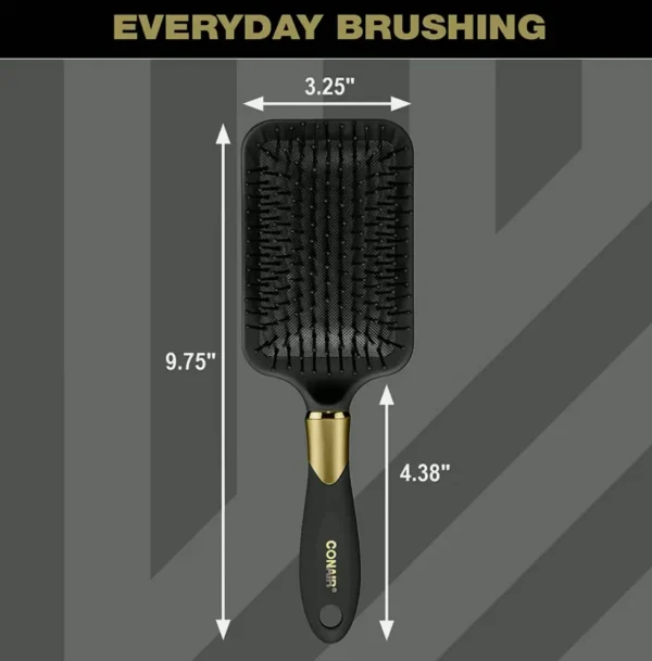 Velvet Brush: Untangling Paddle Brush for All Hair Types