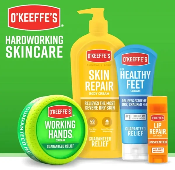 O'Keeffe's Foot Cream Set 3.0 Ounce Tubes