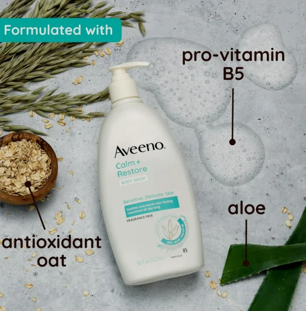 Brand Soothing Daily Body Cleansing for Sensitive, Gentle Cleanser