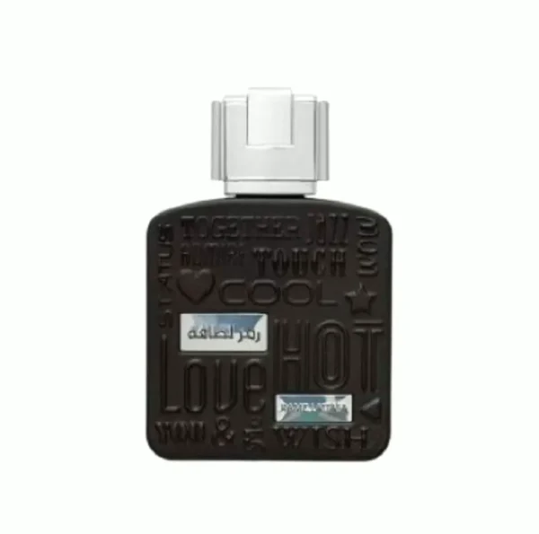 Lattafa Perfumes Silver Eau De Parfum Spray for Men, 3.4 Ounces