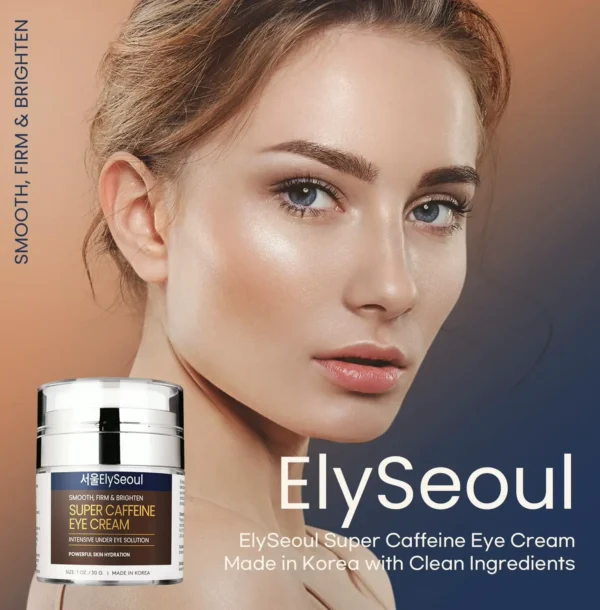 Premium Caffeine Eye Cream: Wrinkle Treatment, Revitalizes Under Eyes