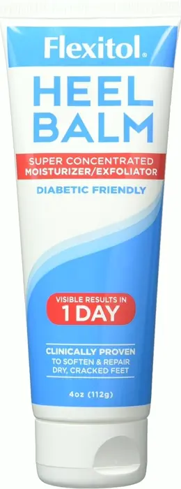 Flexitol Heel Balm 4 Ounce Tube (Pack of 2): Hydrating & Smoothing
