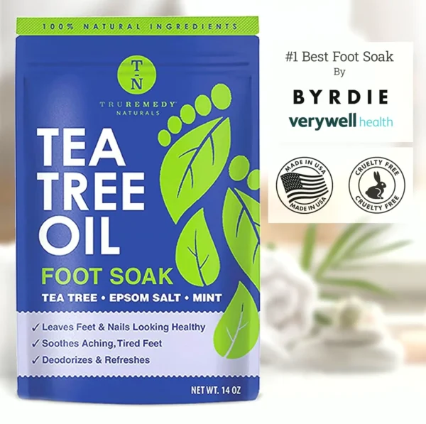 Foot Soak with Sea Salts, Mint, 14 oz