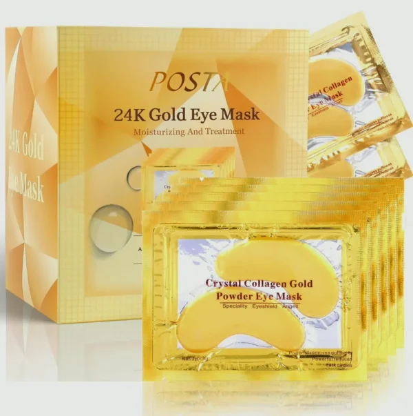 POSTA 24K Gold Under-Eye Mask Care, 50 Sets