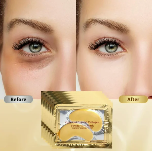 POSTA 24K Gold Under-Eye Mask Care, 50 Sets