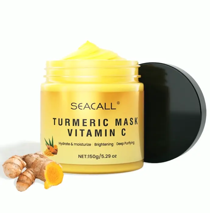 Vitamin C Face Mask with Aloe Vera, C E, and Herbs