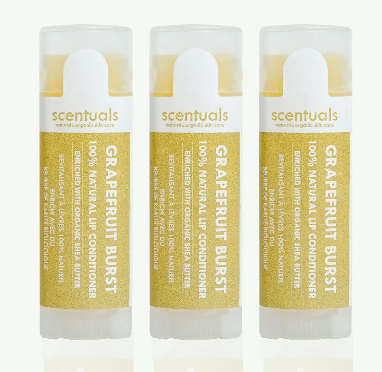 Lip Balm Set of 3 - Shea Butter Enriched