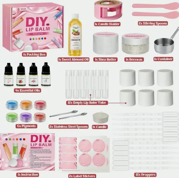 Create Your Own Lip Balm Kit - Multi-Flavor, Vibrant