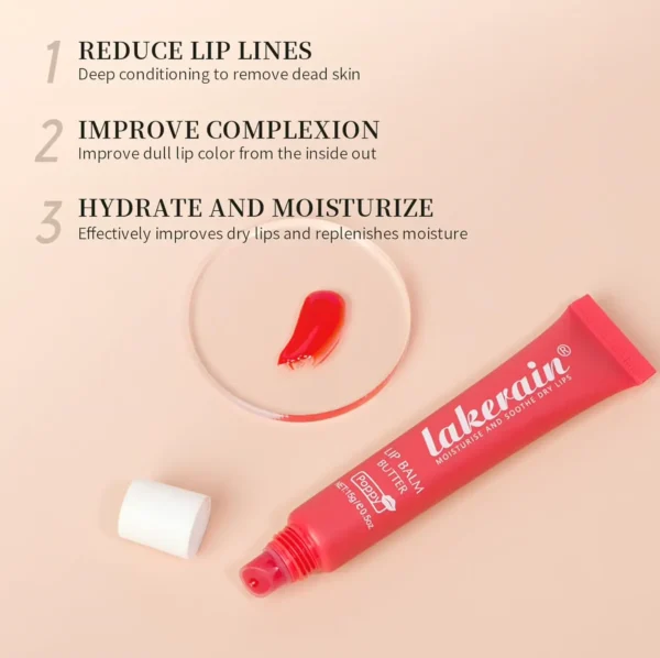 Hydrating Lip Butter for Chapped Lips Care (Cherry)