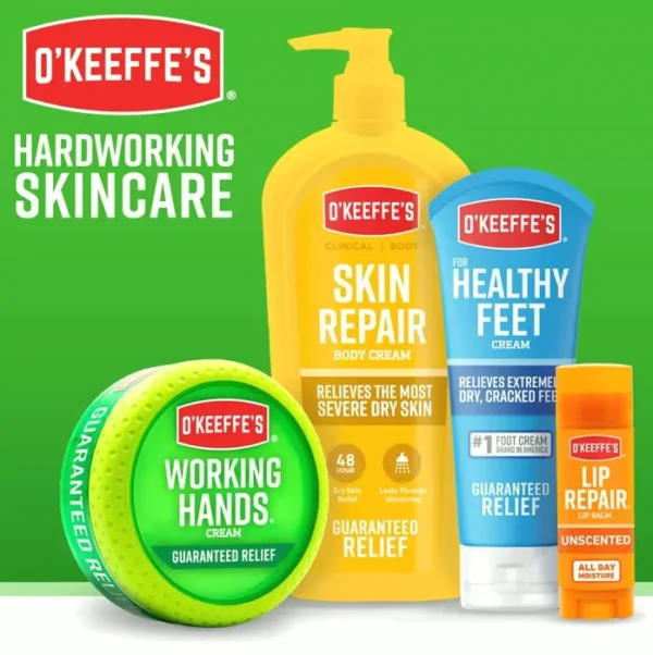 O'Keeffe's Repair Cream for Dry Hands, 6.8 oz Value Set