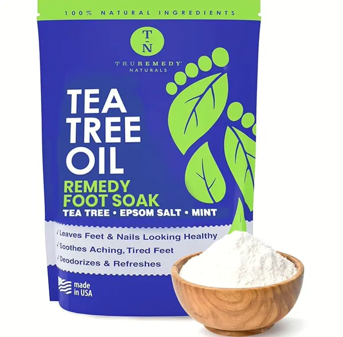 Foot Soak with Sea Salts, Mint, 14 oz