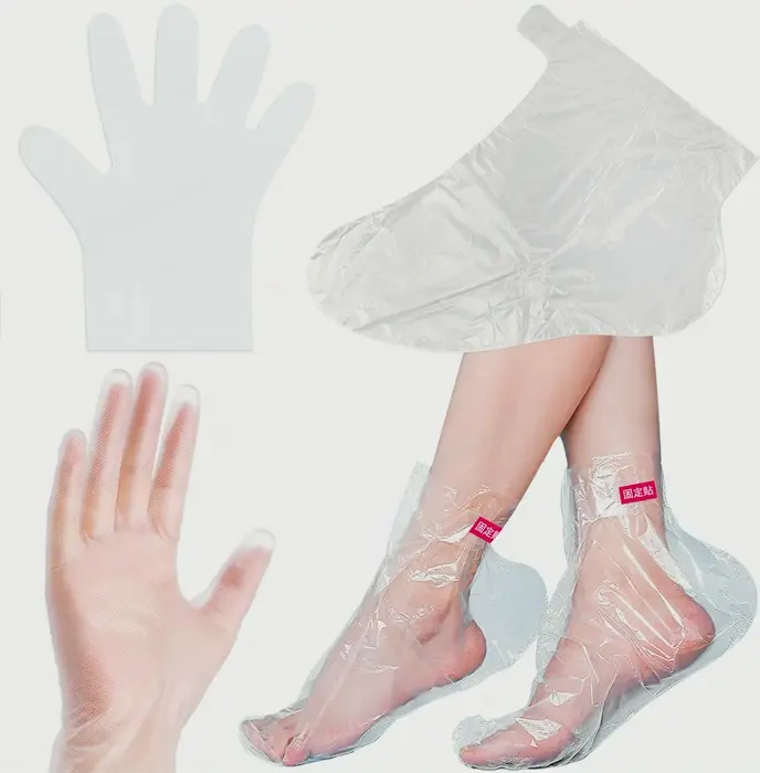 Wax Liners for Feet & Feet - 200pcs Large Plastic