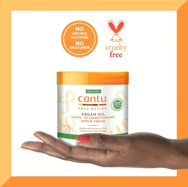 Cantu Argan Oil Conditioning Cream, 16 Ounces