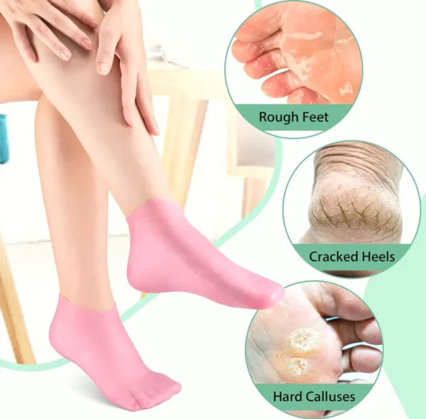 Silicone Moisturizing Footwear for Cracked Feet - Brand