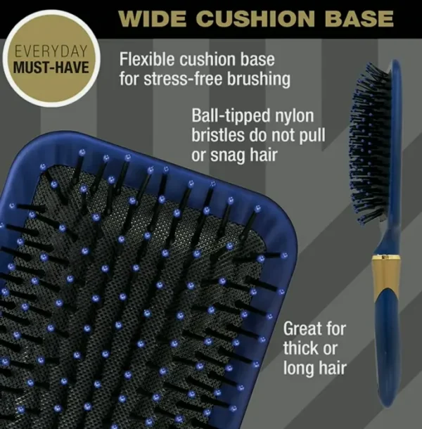 Velvet Brush: Untangling Paddle Brush for All Hair Types