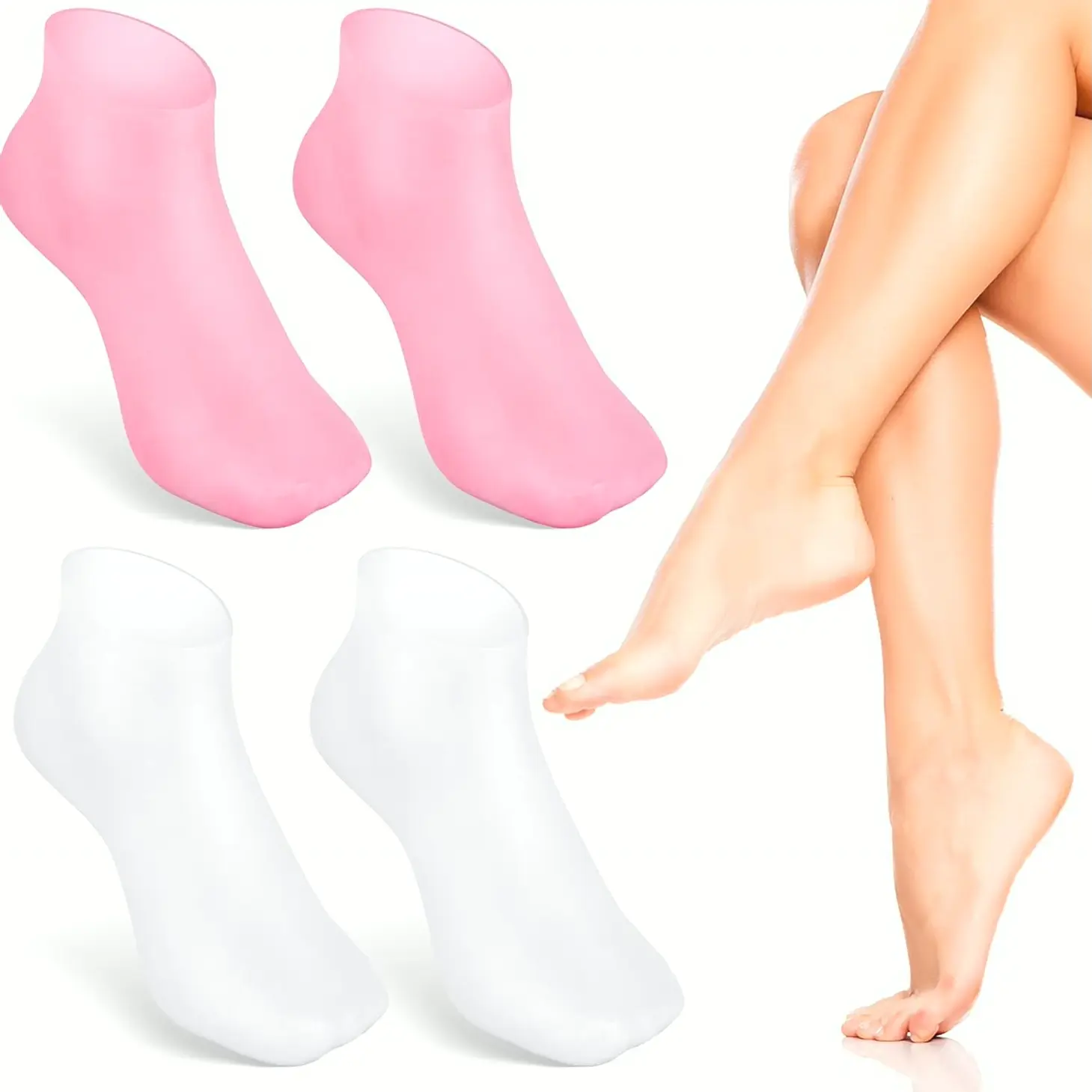 Silicone Moisturizing Footwear for Cracked Feet - Brand